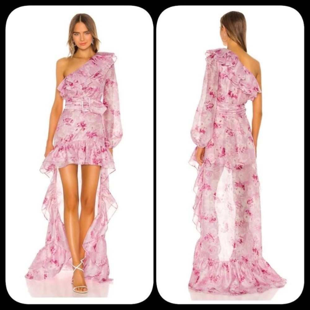 NWT ATOIR  The whirlwind One shoulder High low dress dress size US2